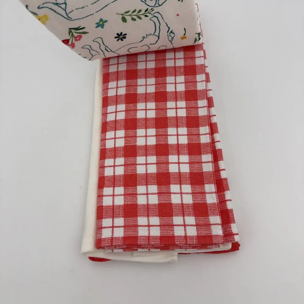 The Pioneer Woman Animals Kitchen Towel Set Multicolor 16